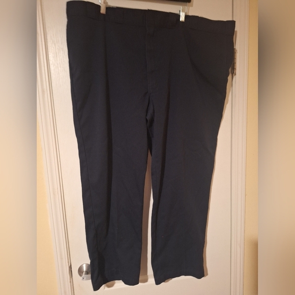 Mens Navy Blue Dickie WorK uniform pants‎ 50x30 - Picture 1 of 2